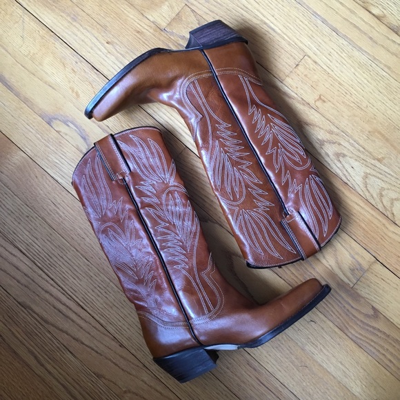 Lonestar Leather Cowboy Boots - Picture 2 of 8